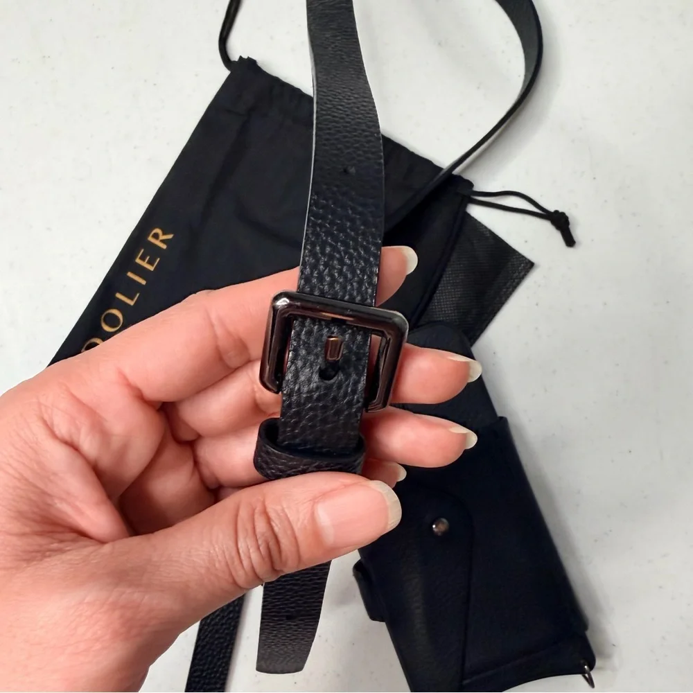 Bandolier Midnight Black Leather iPhone 13 Pro Max Case - Picture 13 of 13